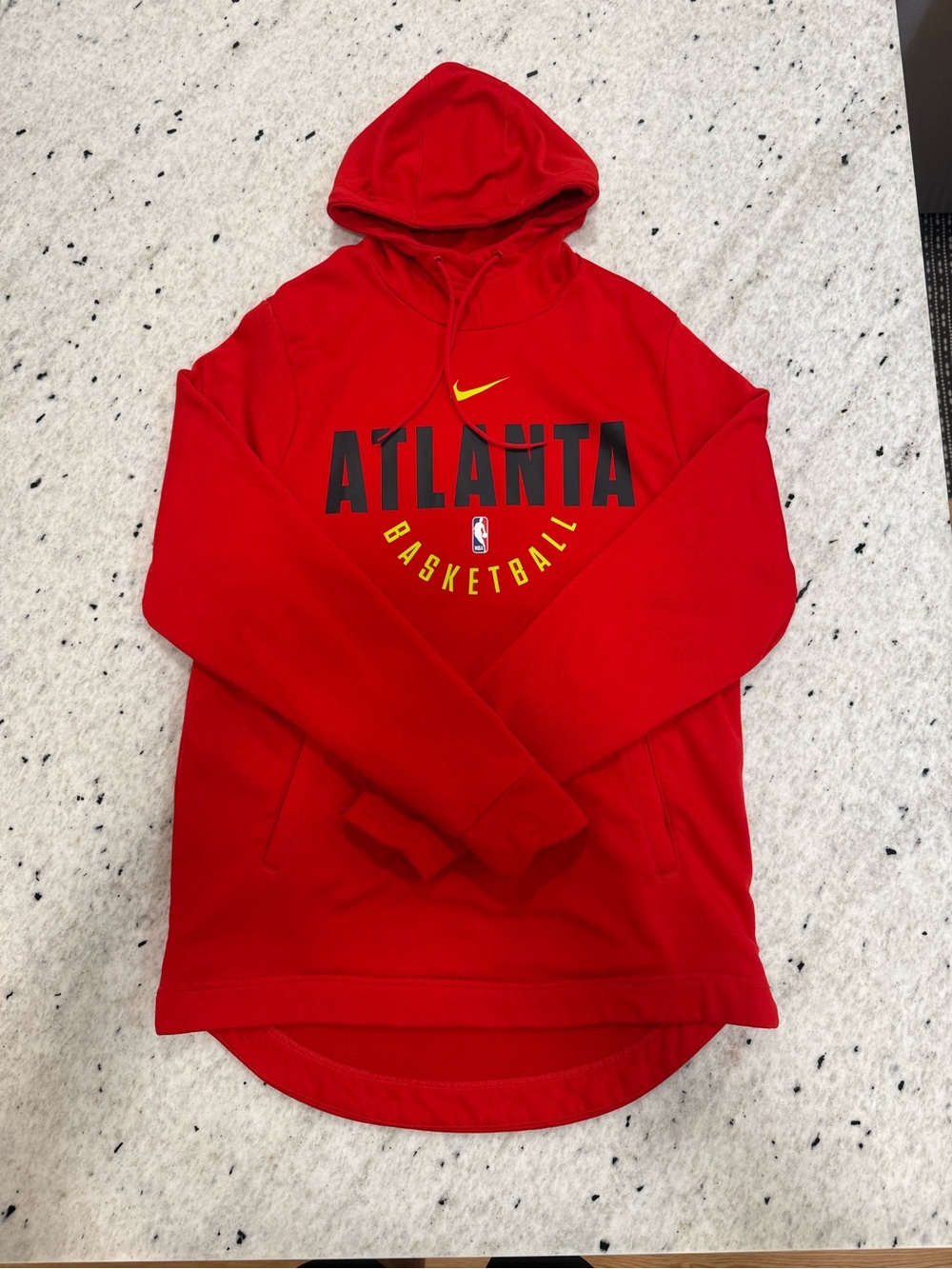 Nike Red Atlanta Basketball Hoodie